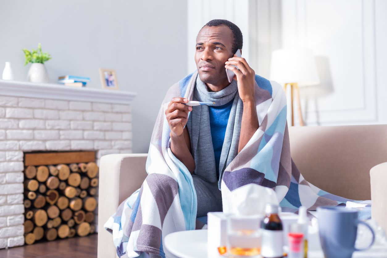 flu symptoms in adults